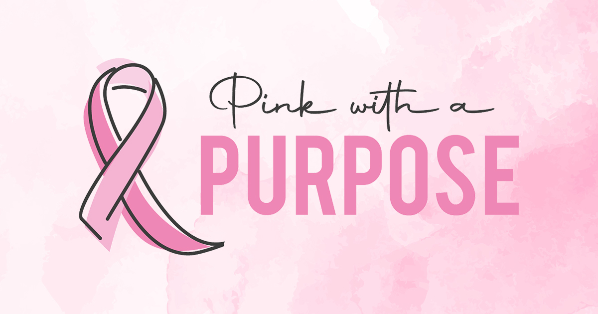 pink with a purpose graphic