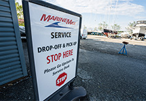 marinemax boston service sign