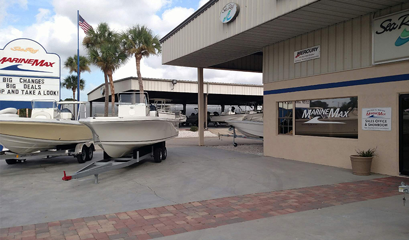 marinemax cocoa store front and boats
