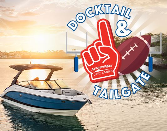 sea ray summer docktail and tailgate event