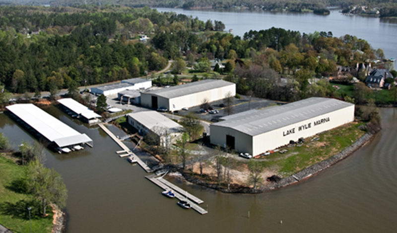 marinemax lake wylie store aerial view