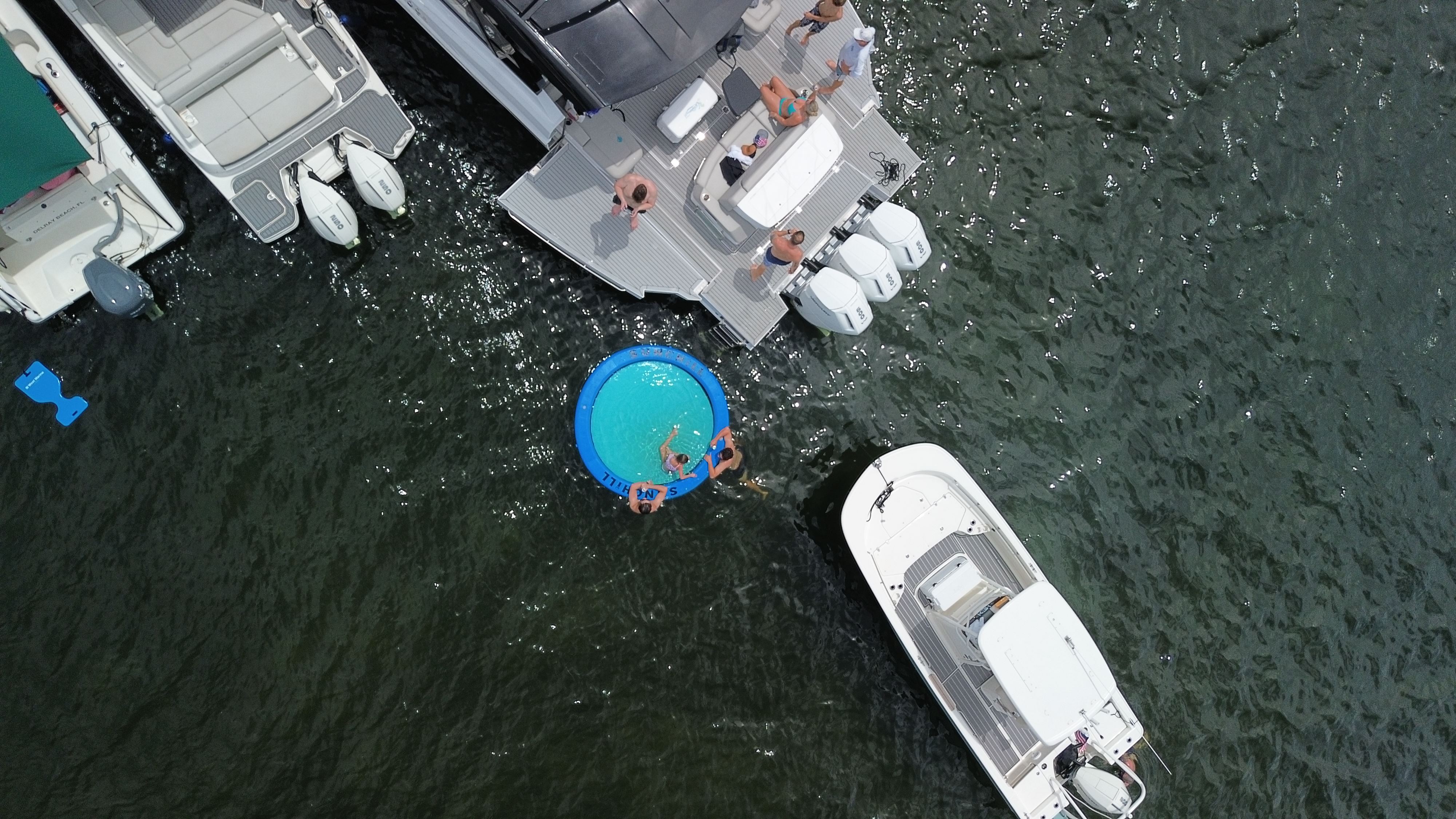Lake Boca Raft Up! 
