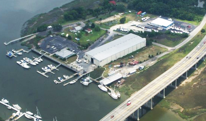 marinemax savannah store aerial view