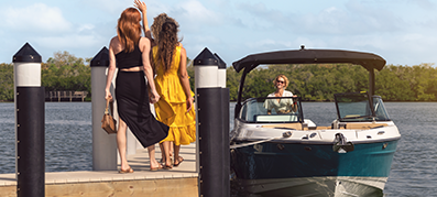 Women on a boat