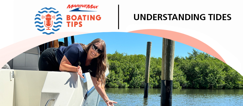 Captain Alissa leaning over a boat to the water