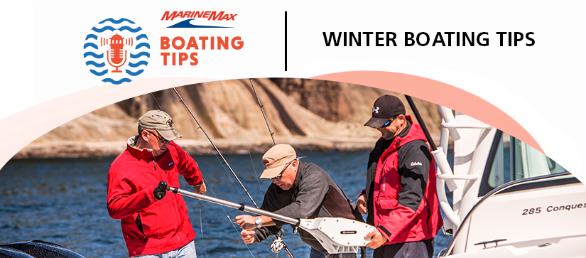 Men boating with jackets