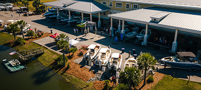 MarineMax Charleston aerial view