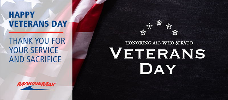 MarineMax honors our Veterans this Veterans Day