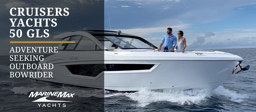 50 GLS in the water with two people on it