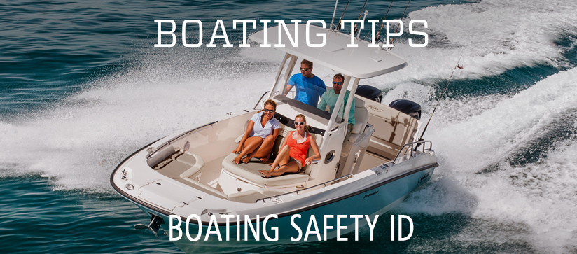 Boat with couple on the water