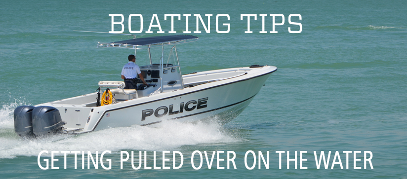 Police Boat on the water