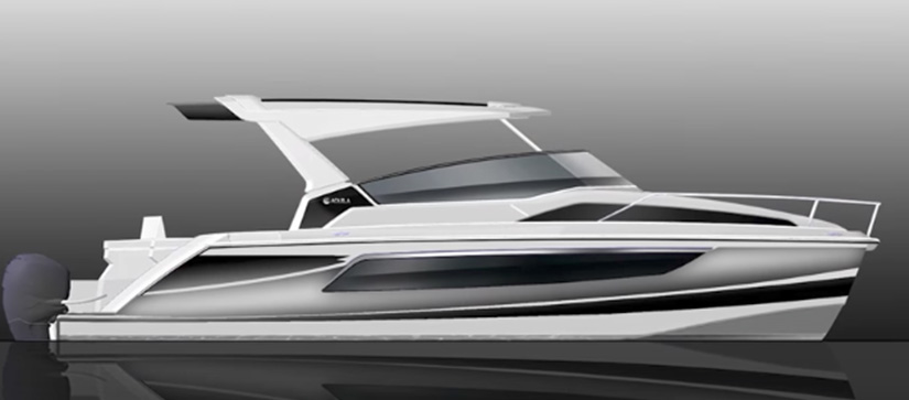 rendering of boat
