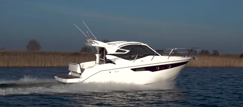 Galeon boat on water