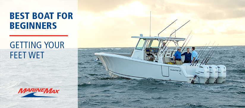 beginner boat on the water