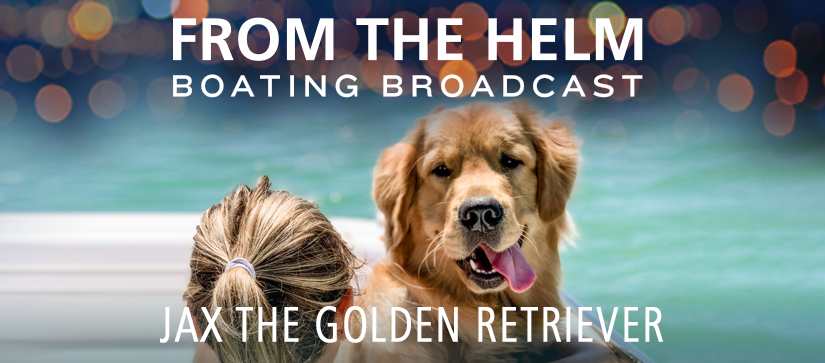 Boating Broadcast With Jax The Golden Retriever