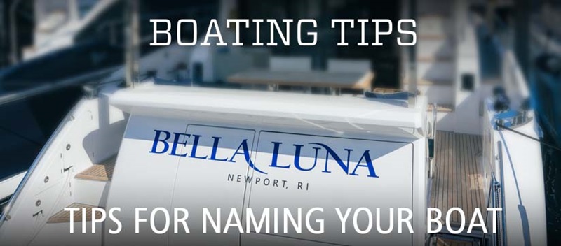 Marine Max Boating Tips LIVE: Naming Your Boat