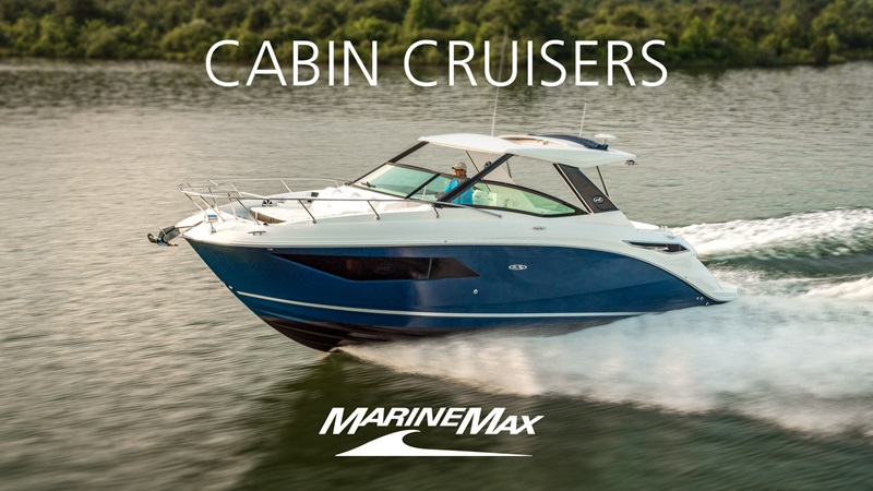 Cabin Cruiser on the water video thumbnail
