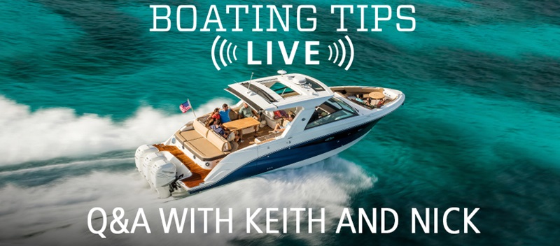 Boat on the water, MarineMax Boating Tips LIVE