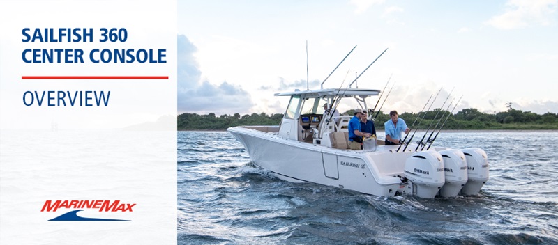 back of sailfish model still in the water