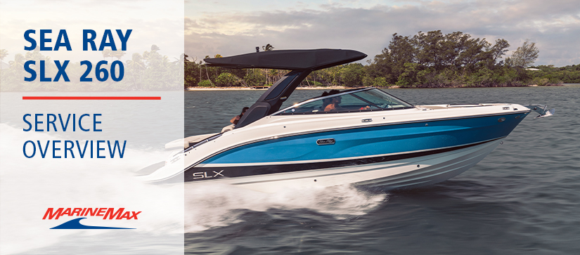 Sea Ray SLX 260 OB Service