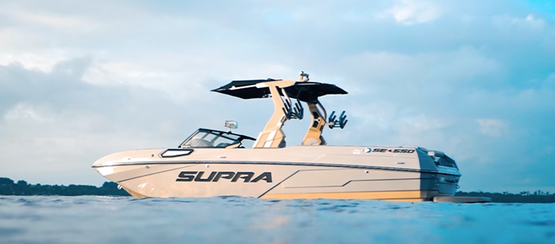 Supra SE in the water
