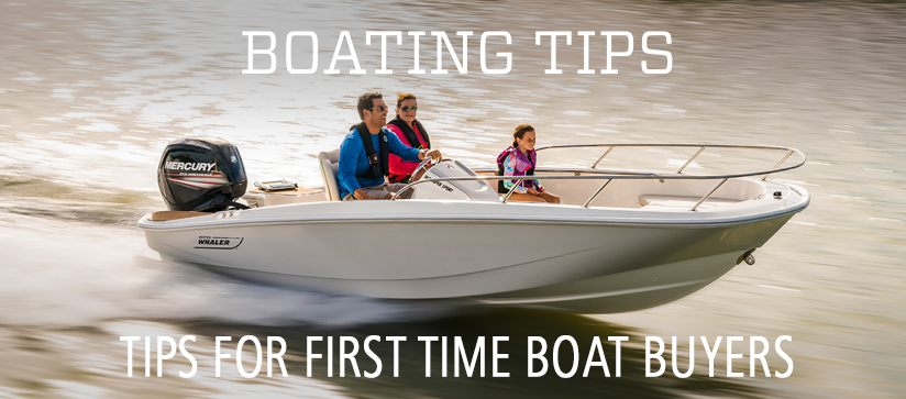 Family in boat on the water