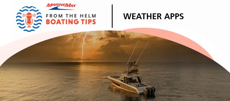 Boat in the water with lightning in the distance