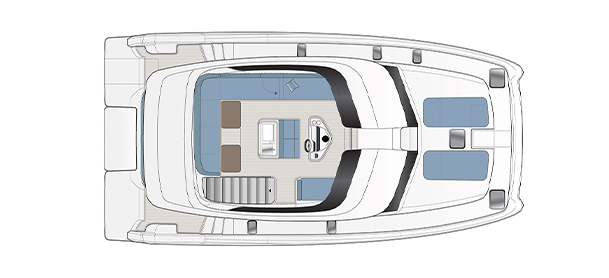 layout of MarineMax 423