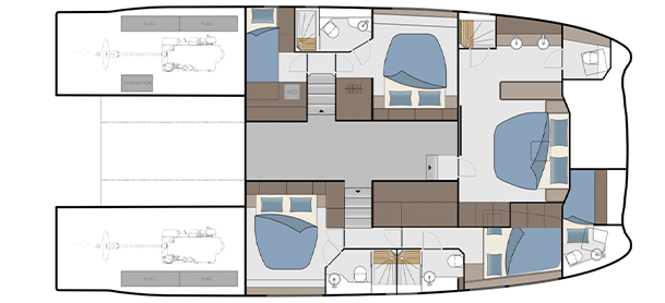Aquila 50 Floorplan layout