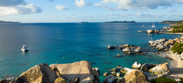 Top view of the Baths