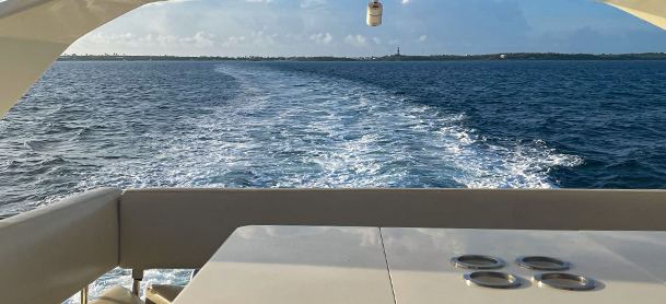 Ocean View From The Boat
