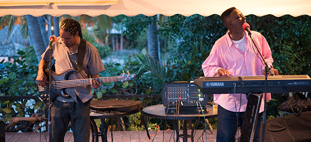 people playing music in the BVI