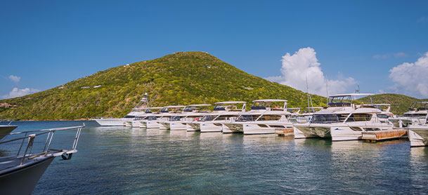 View of British Virgin Islands