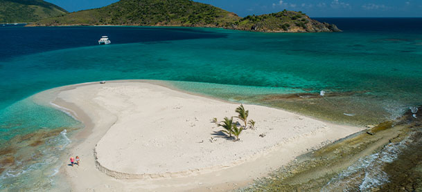 View of British Virgin Islands