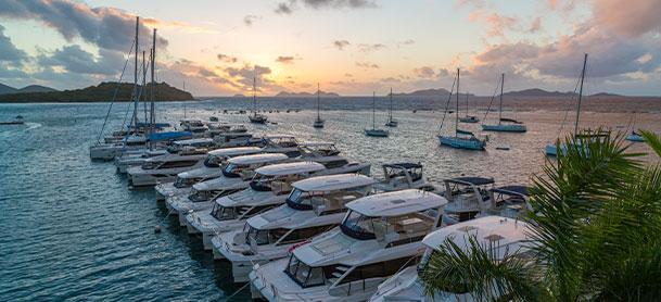 View of British Virgin Islands