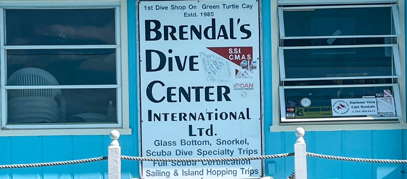 Brendal's Dive Center in the Bahamas