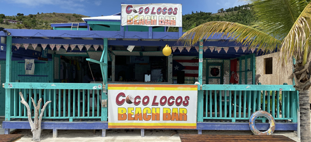 Coco Loco in the British Virgin Islands