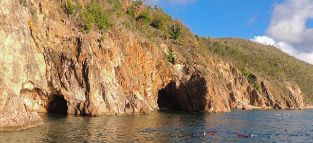 The Caves by Norman Island