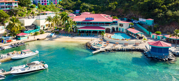 Leverick Bay in the BVI