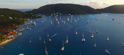 North Sound on Virgin Gorda