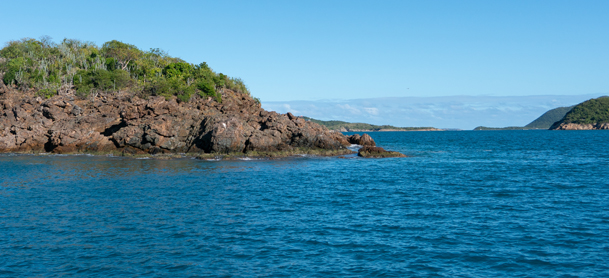 waterview with rocks 