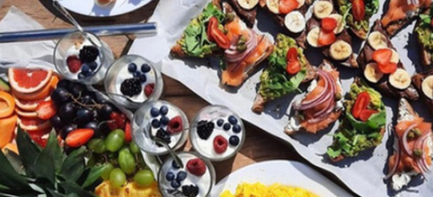 Breakfast on MarineMax 545 Wandering Hillbilly 