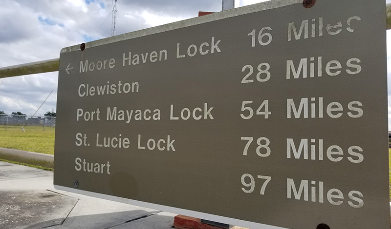 miles to locks