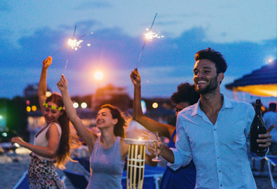 Group at BVI Christmas in July event