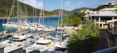 view of boats with water