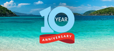 10 year anniversary logo