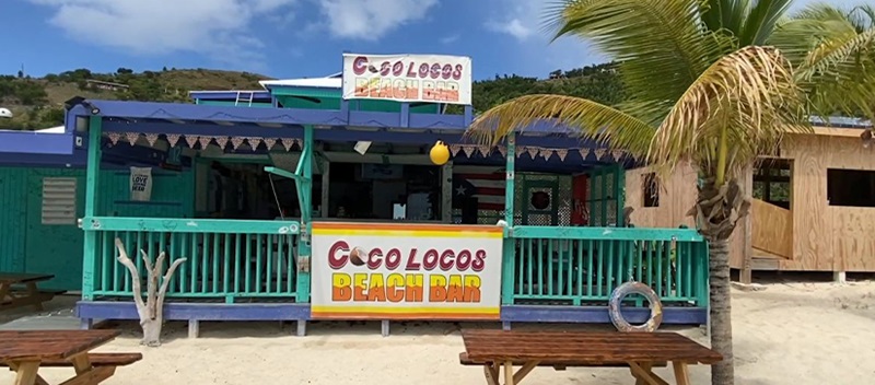 Coco Loco's in the British Virgin Islands