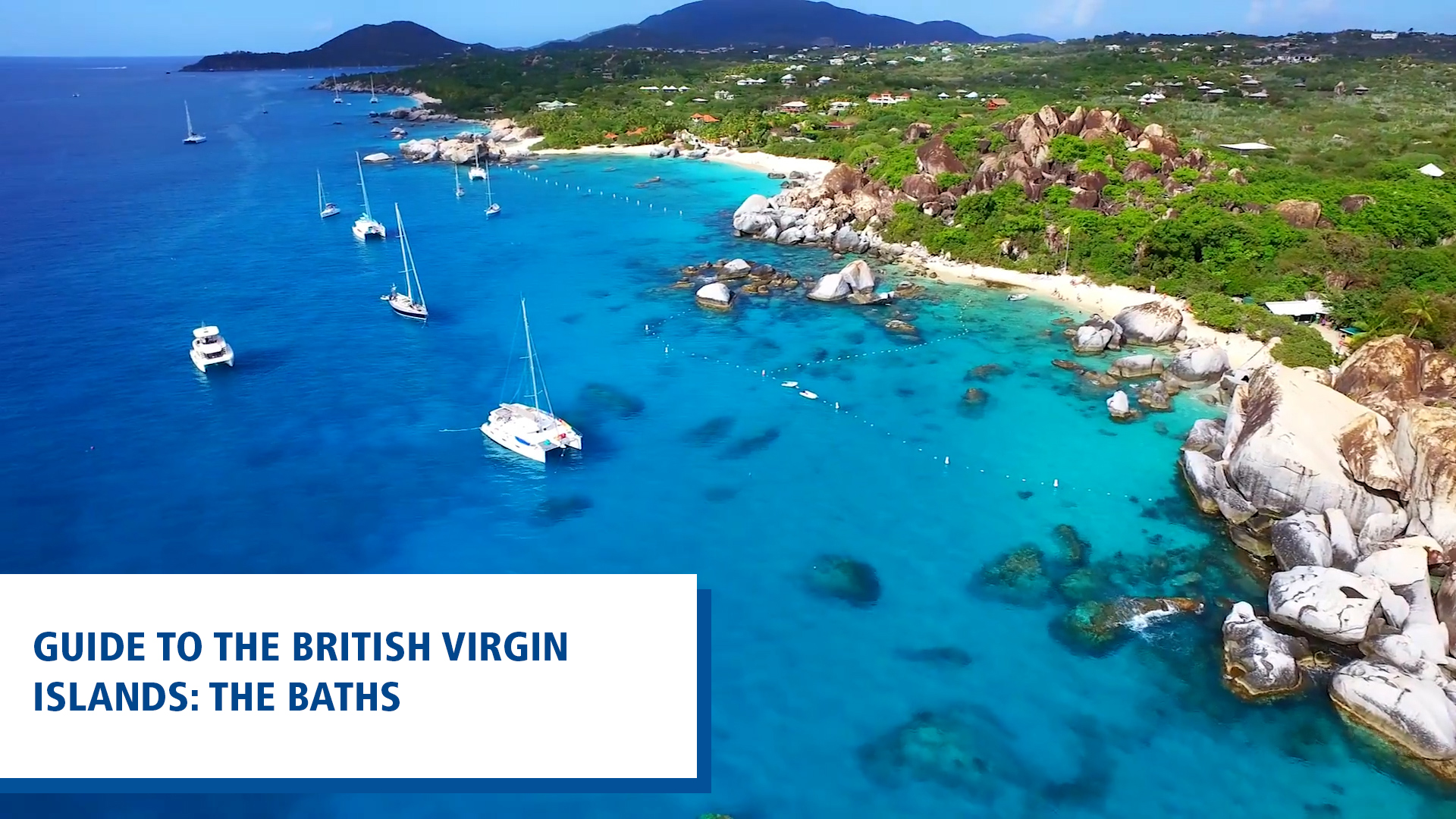 aerial view of The Baths