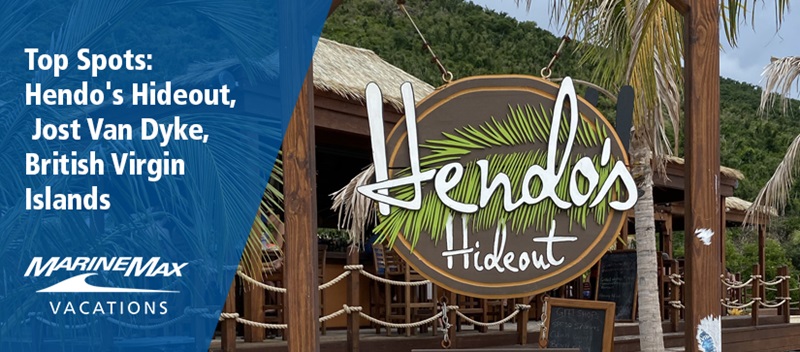 Hendo's Hideout sign in video thumbnail