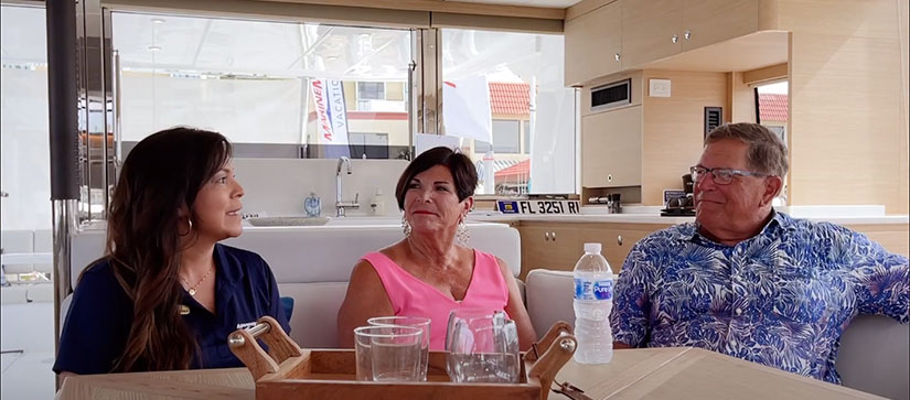 Tammy and Charter Guests on AQU 54